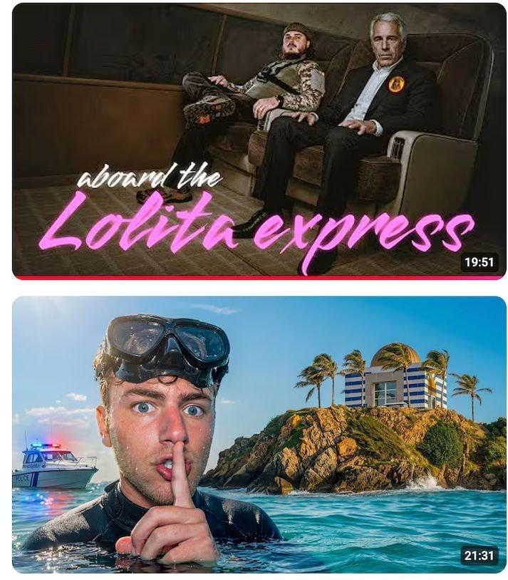 Affaire Epstein : jusqu’où ira le voyeurisme des Youtubeurs ?