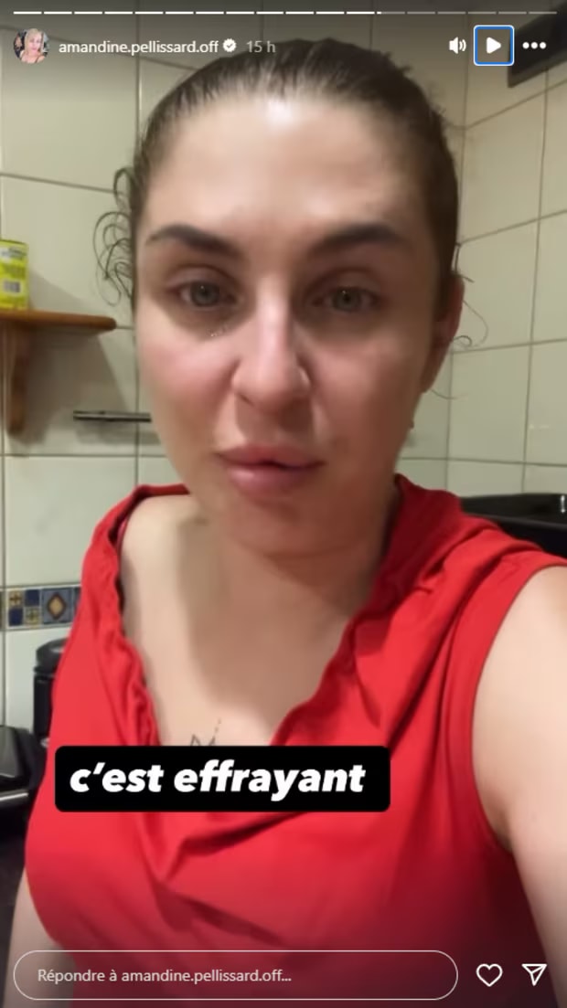 Amandine Pellissard : elle dévoile les symptômes qui auraient dû l’alerter avant l’hospitalisation de son mari !