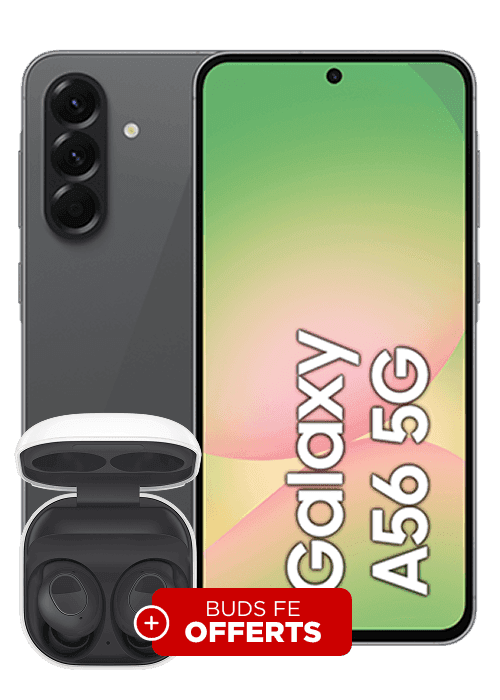 Samsung Pack Galaxy A56 5G & Buds FE Graphite 128 Go - Free Mobile.png