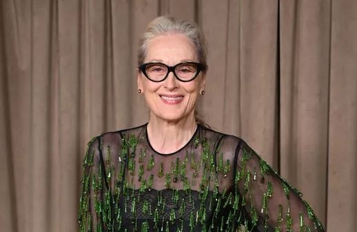Teint frais et bouche rose, Meryl Streep célèbre la beauté au naturel à Londres