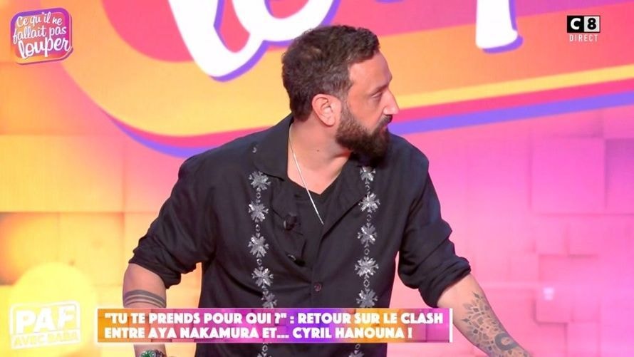 "Je l’ai lancée Aya Nakamura", Cyril Hanouna répond à la chanteuse dans "TPMP" et l’implore de faire preuve de reconnaissance