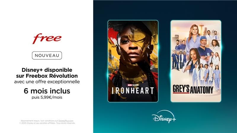 Disney+ débarque sur la Freebox Révolution avec 6 mois inclus : une offre estivale à ne pas manquer ! 
