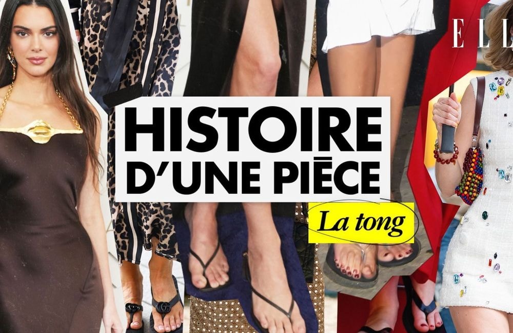 Histoire d’une pièce : la tong, de la plage aux podiums