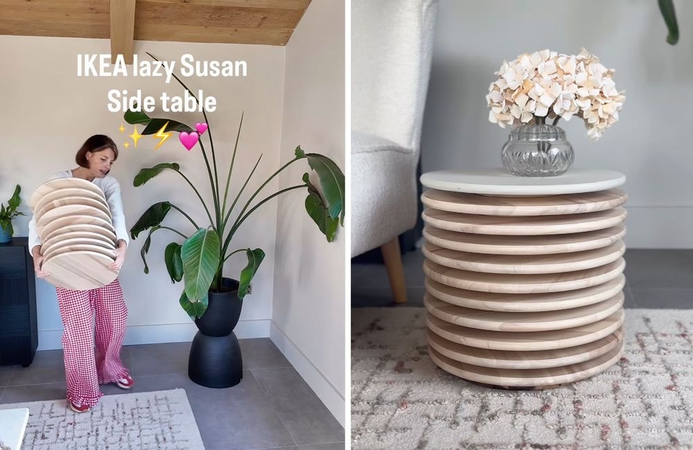 IKEA hack : Une table d’appoint totémique en 5 minutes chrono