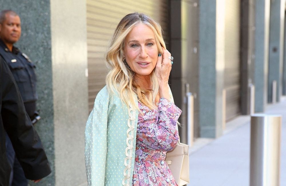 Sarah Jessica Parker fait ressusciter le smoky eyes de Carrie Bradshaw le temps d'une soirée