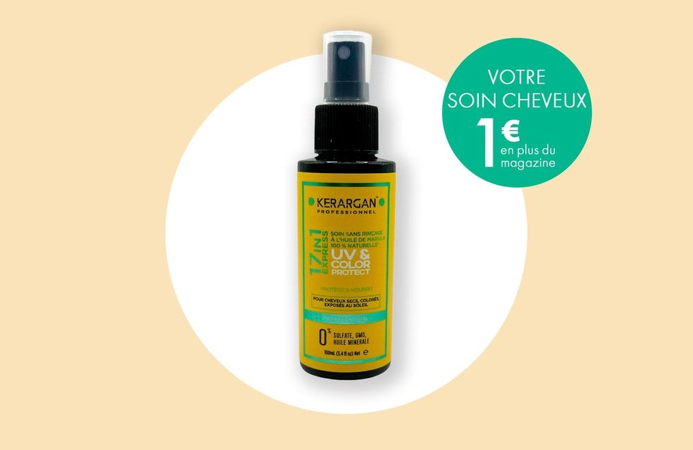 Cette semaine avec ELLE : votre soin cheveux UV Protect de Kerargan
