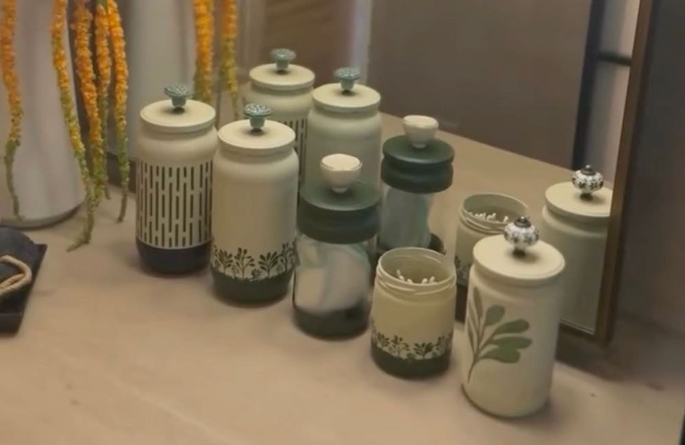 DIY : Les astuces déco d’Emmanuelle Rivassoux pour customiser des bocaux en verre