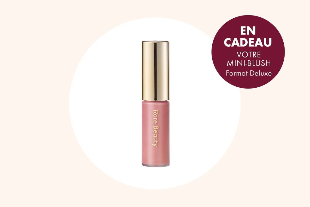 En cadeau avec votre magazine ELLE : un mini-blush liquide Rare Beauty