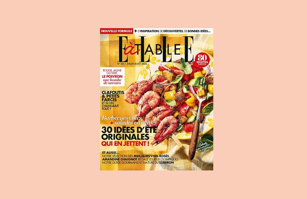 Vive l’été avec le nouveau ELLE à Table