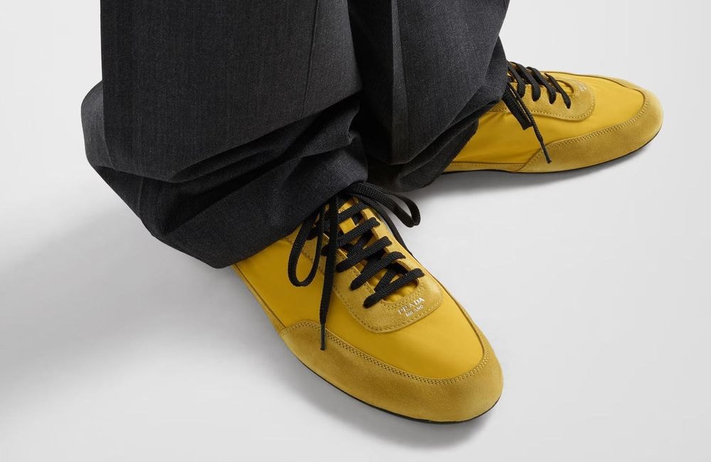 Les nouvelles sneakers Re-Nylon de Prada affolent la toile