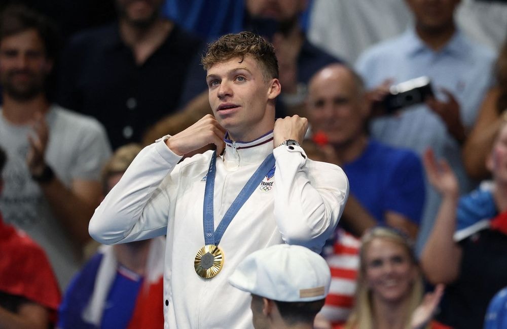 Léon Marchand et Simone Biles : les deux stars des JO prennent la pose ensemble