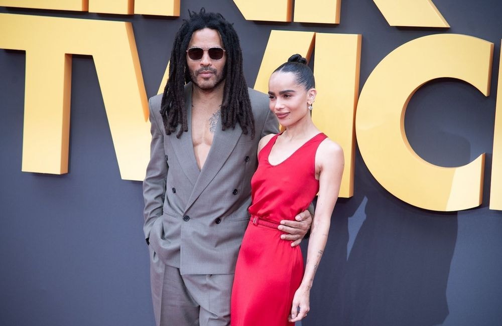 Zoë Kravitz plaisante une nouvelle fois sur une photo torse-nu de son père Lenny Kravitz