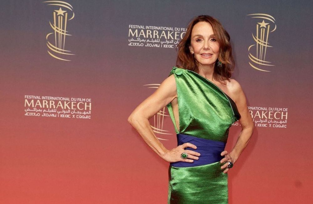 Philippine Leroy-Beaulieu illumine le Festival de Marrakech dans une robe satinée