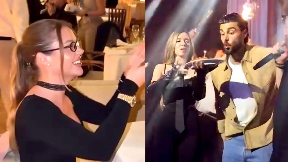 Thibault Garcia fête son anniversaire avec le sosie de son ex : les internautes n'en reviennent pas