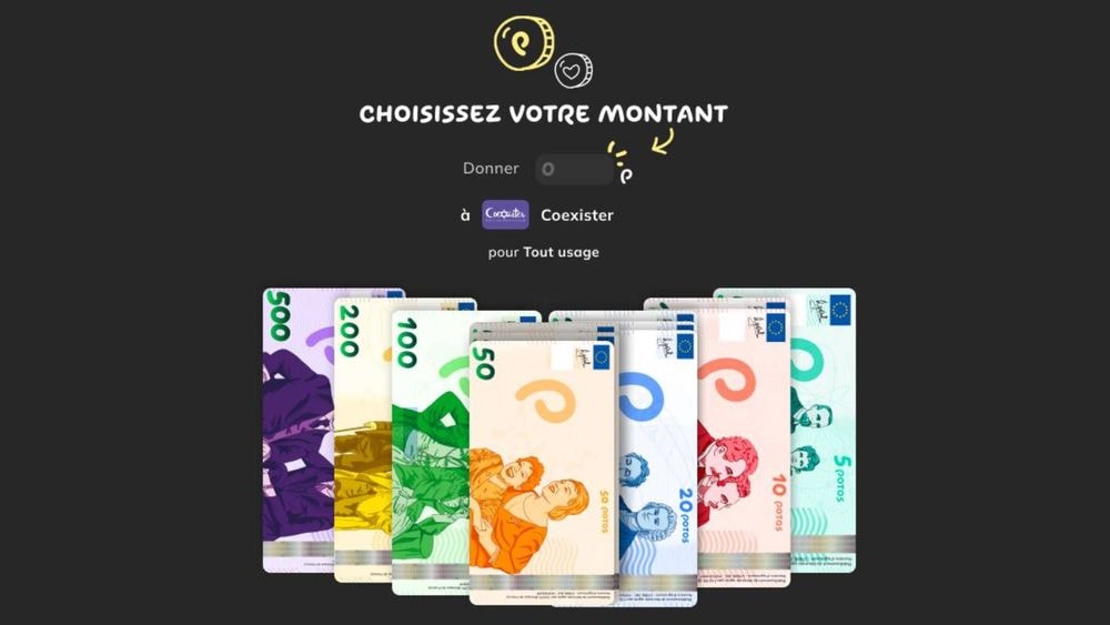 Cette nouvelle monnaie numérique vous permet de suivre à la trace l'argent de vos dons
