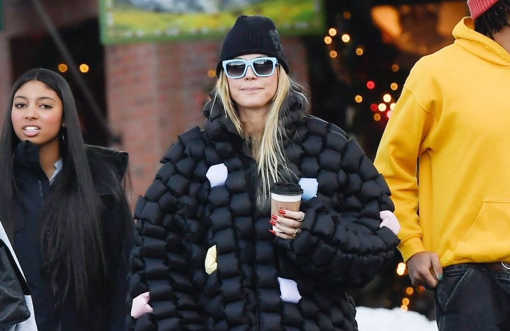 Heidi Klum : son astuce pour porter des Moon Boots en ville