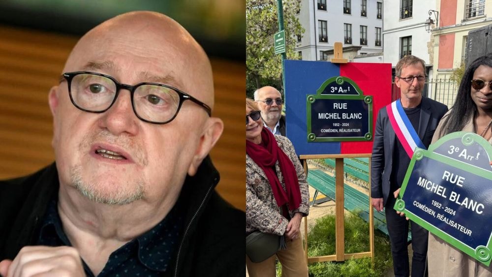 "Tu méritais au moins une avenue" : Paris et le Splendid inaugurent la rue Michel-Blanc dans son quartier du Marais, tous les détails !