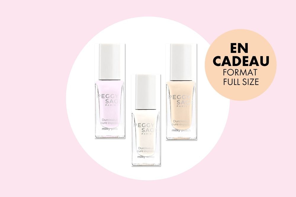 En cadeau avec votre magazine ELLE : votre soin des ongles Peggy Sage