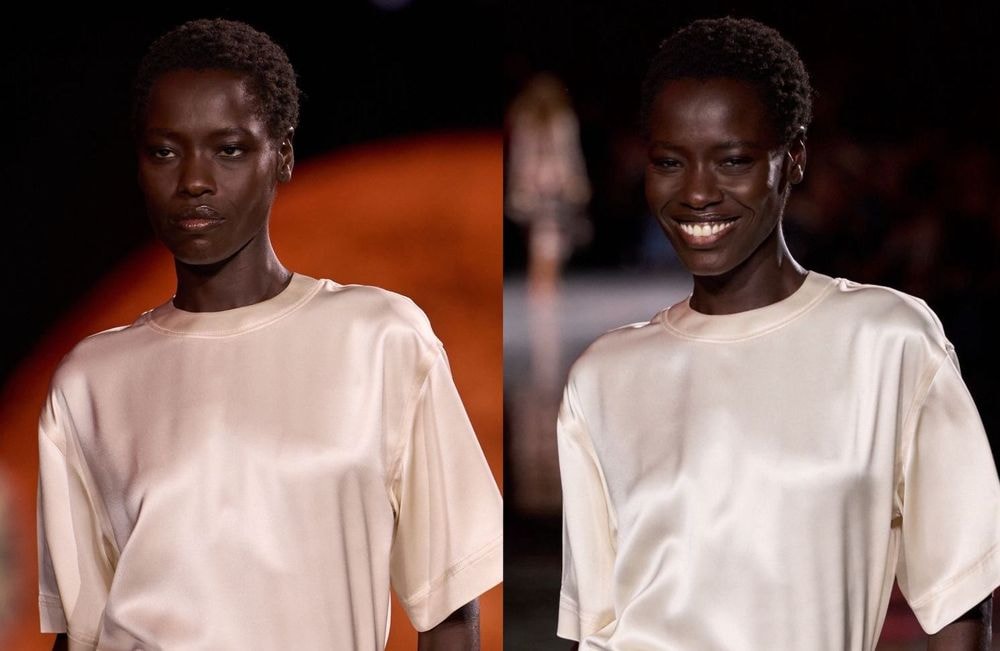 C’est (pas) que de la mode : "Pourquoi moi, la fille à l’air distant, j’ai été émue aux larmes par le sourire d’Awar Odhiang chez Chanel"