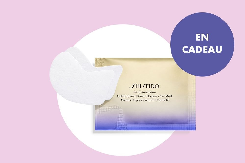En cadeau avec votre magazine ELLE : vos patchs yeux Shiseido