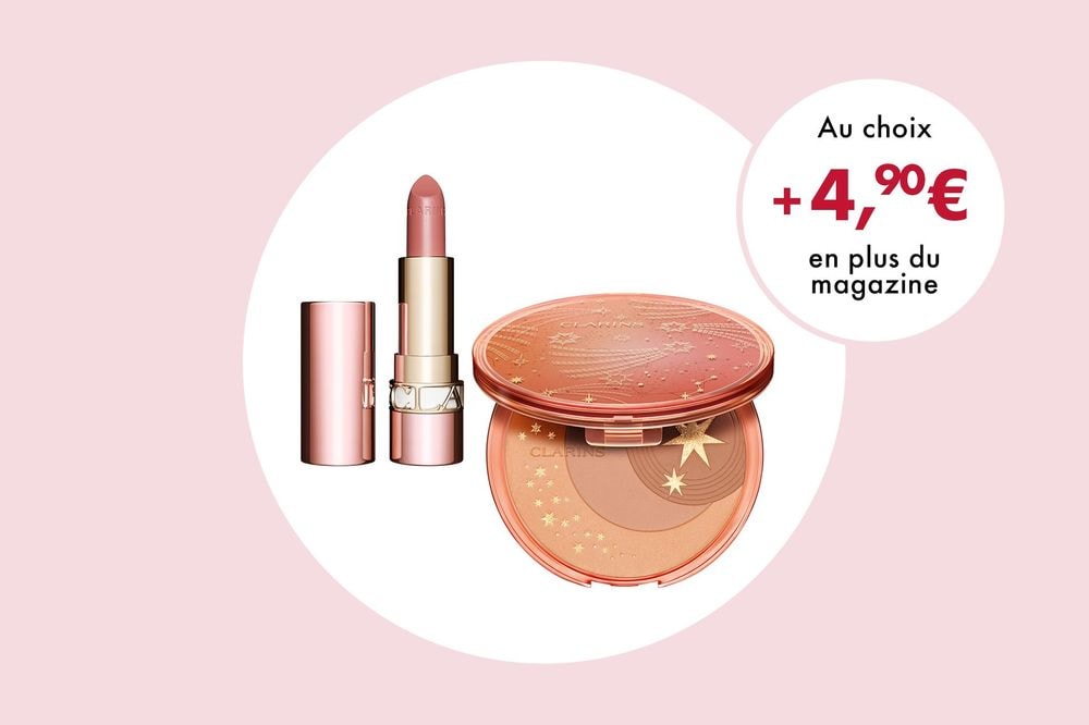 La semaine prochaine avec votre magazine ELLE : vos essentiels beauté Clarins pour les fêtes de fin d’année