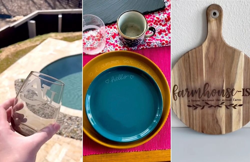 Verre, porcelaine, bois… 3 idées simples pour graver sa vaisselle
