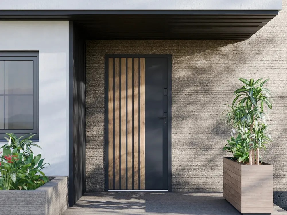 8 façons élégantes de donner du style à une porte d’entrée