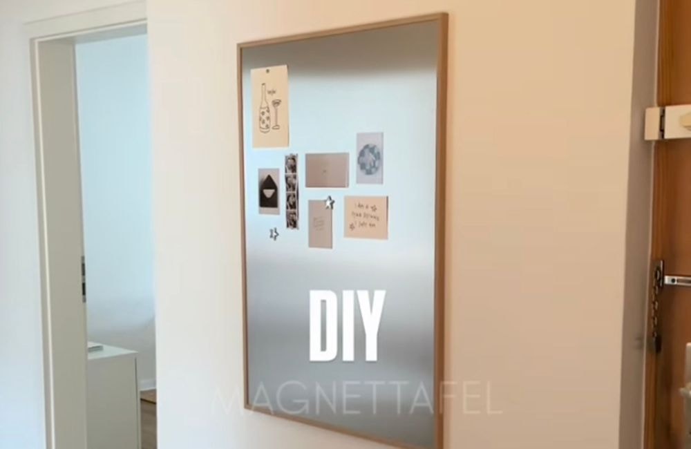 Créer un tableau magnétique en 5 minutes : voici le DIY le plus viral du moment