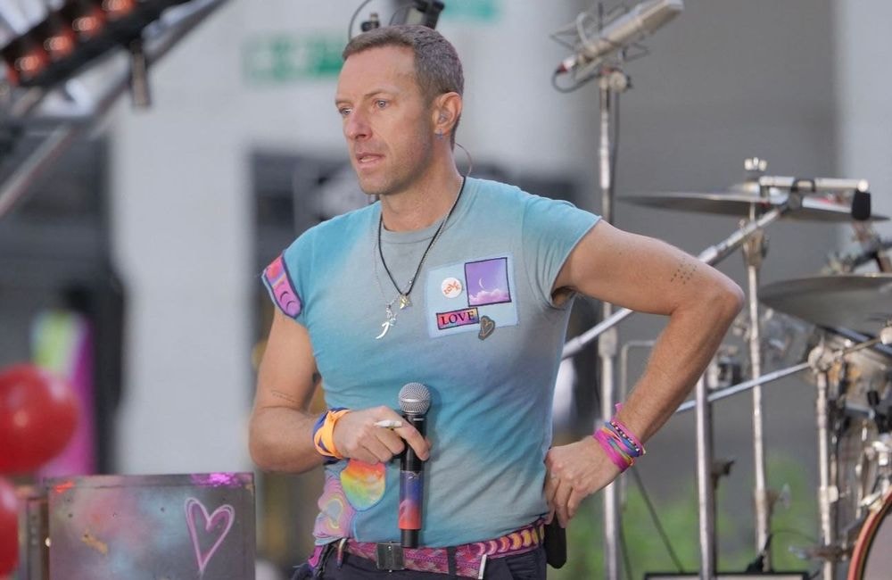 Coldplay affiche une tromperie par erreur lors d'un concert