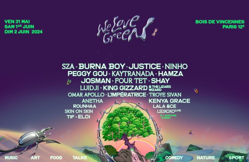 WE LOVE GREEN : le Festival éco responsable francilien ouvre la saison !