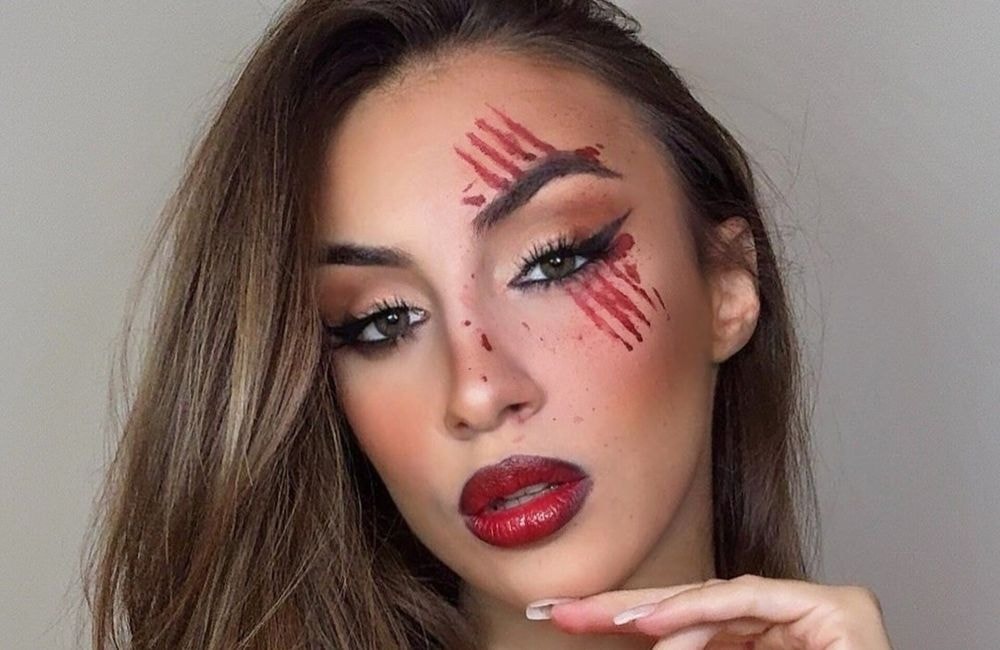 Halloween : ce maquillage de dernière minute à réaliser avec une fourchette