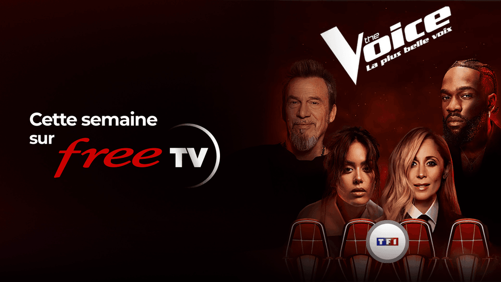 Programme Free TV : du 23 février au 1er mars 2026 – The Voice S15, César et Enfoirés