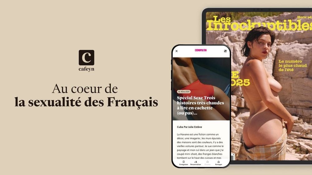 Cafeyn dévoile sa sélection estivale : ce que révèlent les magazines sur l'intimité des français