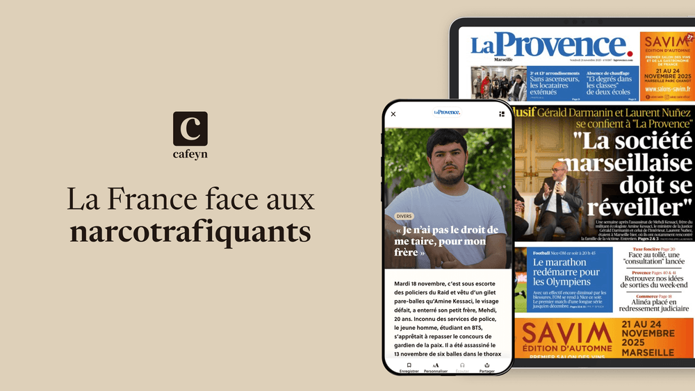 La France face aux narcotrafiquants : revue de presse Cafeyn sur un tournant national