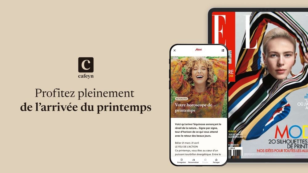 Printemps 2026 : mode, bien-être, maison… nos idées pour profiter de la nouvelle saison avec Cafeyn