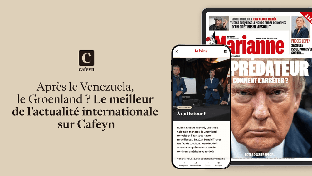 Après le Venezuela, le Groenland ? Découvrez le meilleur de l’actualité internationale sur Cafeyn