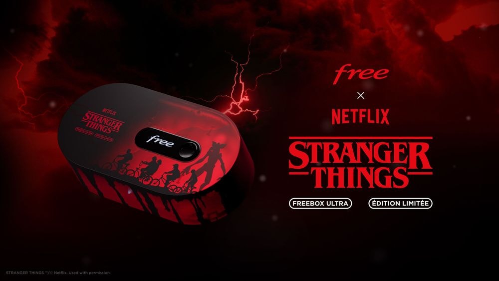 Freebox Ultra x Stranger Things : une série limitée pensée pour les fans de la série phénomène