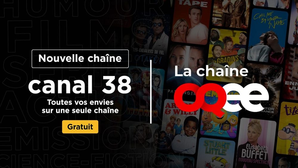 Découvrez "OQEE la chaîne", la nouvelle chaîne de divertissement gratuite de Free accessible sur la Freebox et en streaming