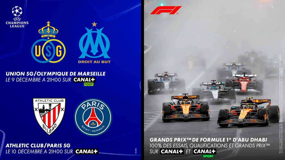 Quelle programmation SPORT sur CANAL+ en décembre ?