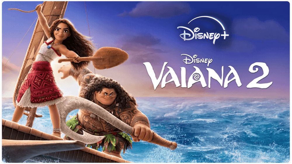VAIANA 2 est disponible sur Disney+ avec votre Freebox
