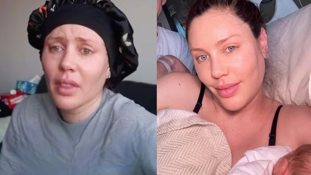 Haneia maman : au plus mal, elle craque totalement après la naissance de ses jumeaux !