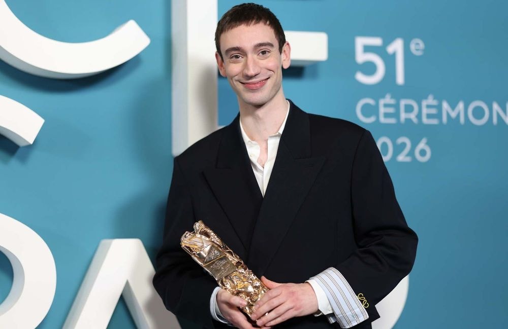 Théodore Pellerin : 3 choses à savoir sur l’acteur, lauréat du César de la révélation masculine