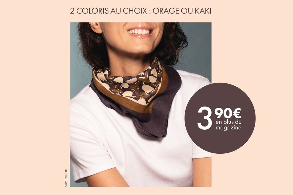 Exclu : votre foulard Apaches Collections au choix avec votre magazine ELLE !