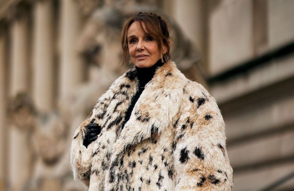 Philippine Leroy-Beaulieu prouve que le mix & match animalier a tout bon cet hiver