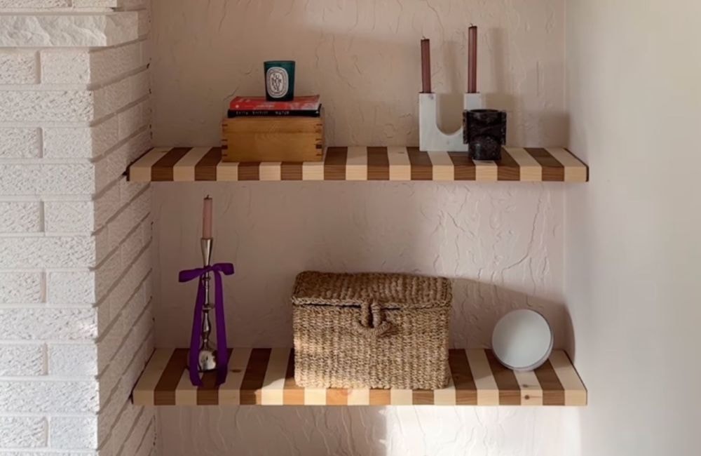 DIY : cette astuce toute simple va vous permettre de sublimer des étagères