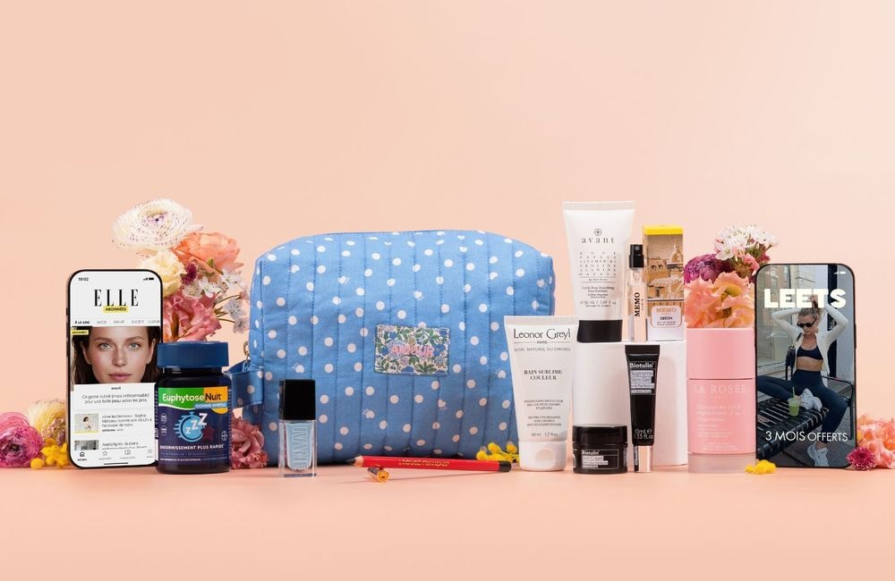 Une trousse beauté d'une valeur de 350 € pour seulement 44 € : la nouvelle Box by ELLE x Des Petits Hauts est arrivée