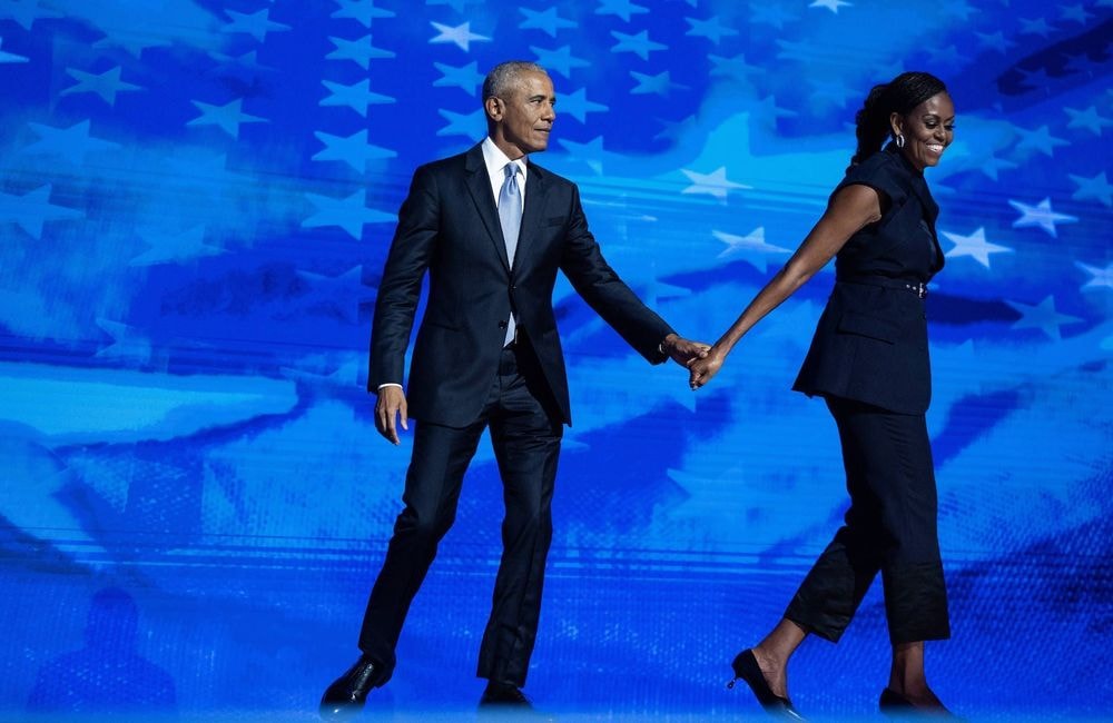 « Yes, she can! »  : le couple Obama adoube Kamala Harris et recycle son slogan mythique
