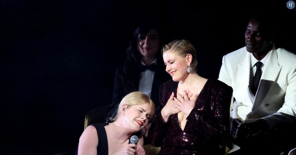 A Cannes, Zaho de Sagazan reprend David Bowie et bouleverse Greta Gerwig