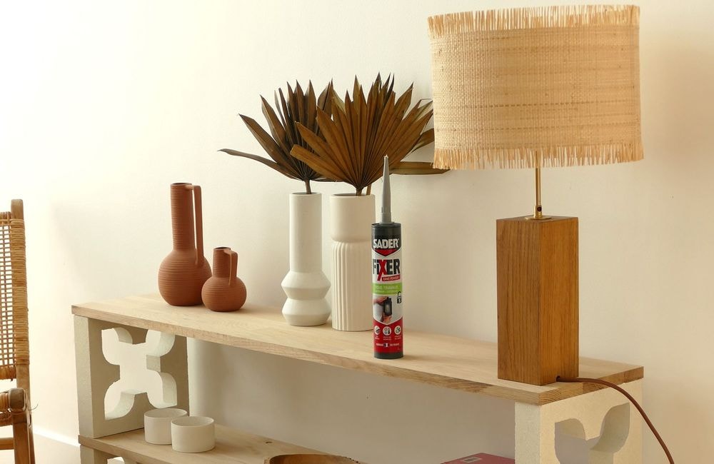 DIY : Une étagère bohème en 5 minutes chrono et sans outil