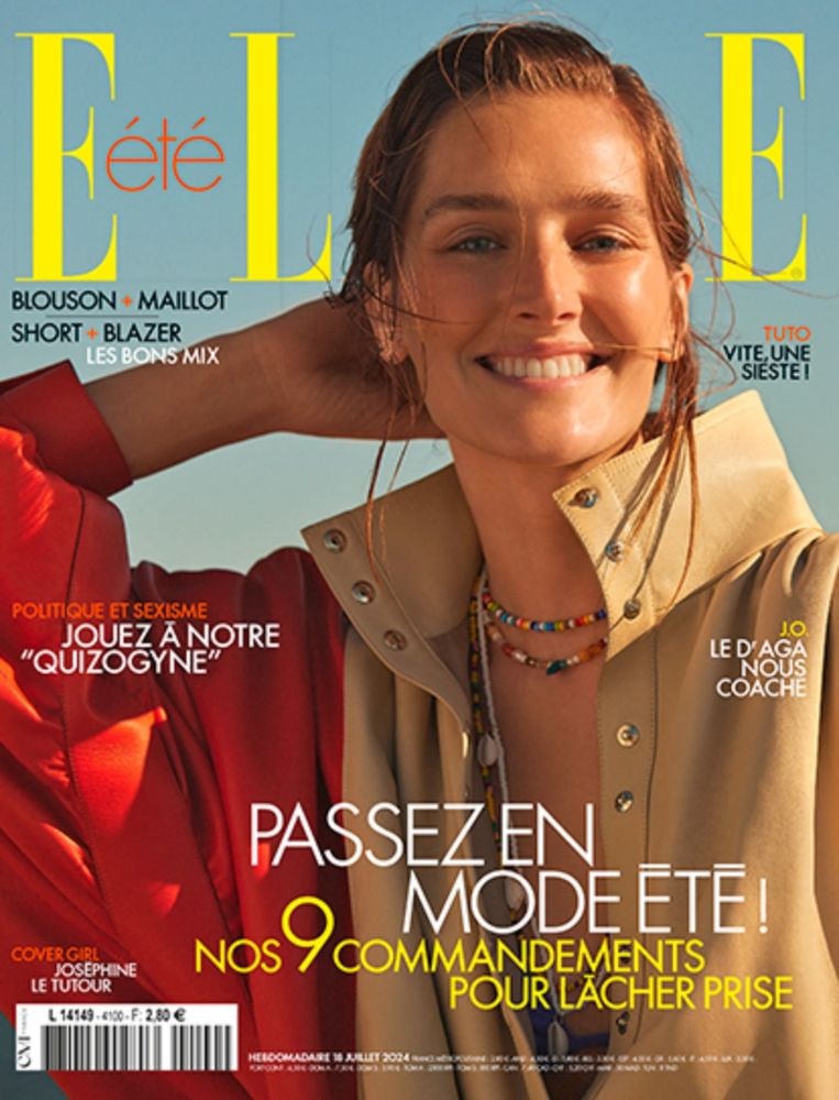 L'édito de ELLE : un pied devant l'autre